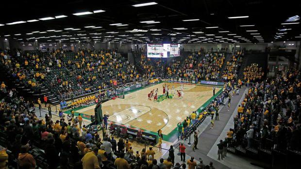 ND State Basketball Logo - Bison christen new arena with easy men's basketball victory over