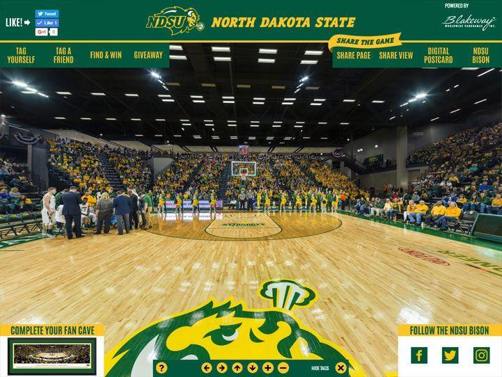 ND State Basketball Logo - Pin by Blakeway Panoramas on North Dakota State University Bison ...