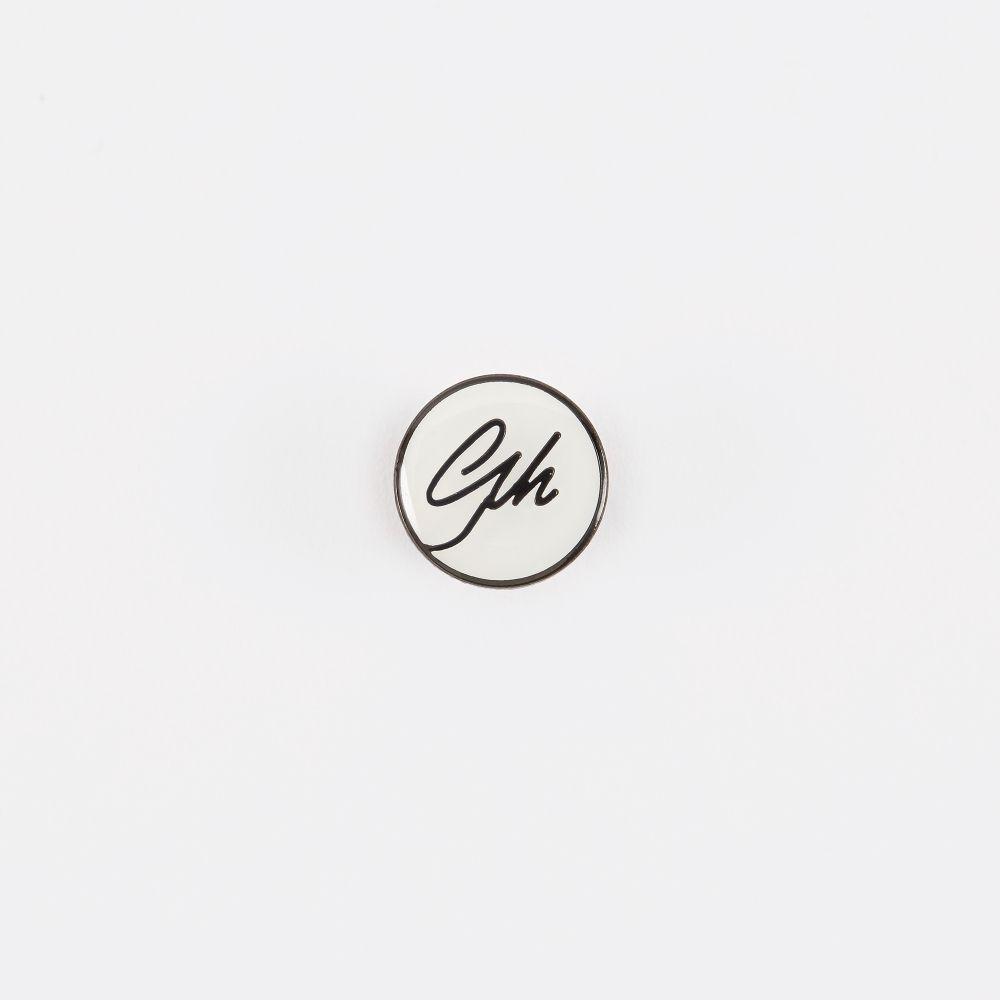 G&H Logo - Goods by Goodhood GH Logo Pin Badge