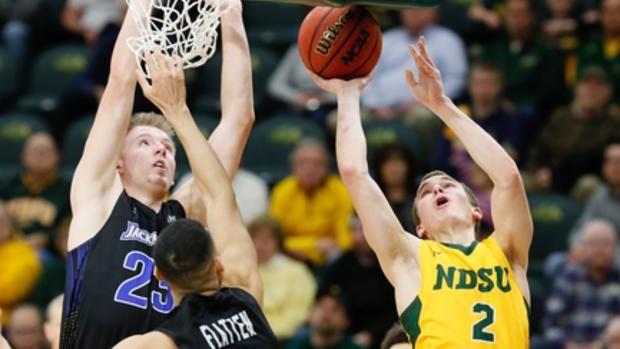 ND State Basketball Logo - Daum leads SDSU by Bison men in Summit League opener | The Daily ...