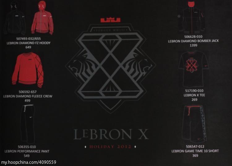 LeBron X Logo - Teaser: Nike LeBron X Holiday 2012 Collection Preview | NIKE ...