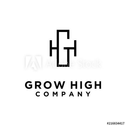 G&H Logo - Simple Initial GH logo design inspiration - Buy this stock vector ...