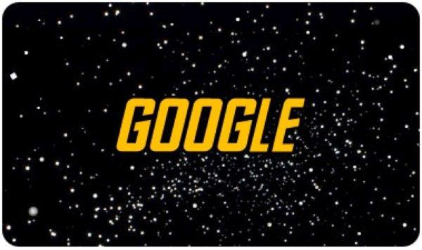 Interactive Google Logo - Google Logo Boldly Goes With Interactive Star Trek: The Original ...