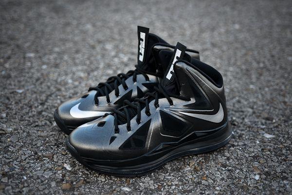 LeBron X Logo - Nike LeBron X - Carbon - New Images | Sole Collector