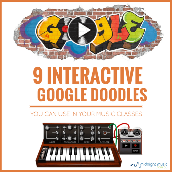 Interactive Google Logo - 9 Interactive Google Doodles You Can Use In Your Music Classes ...