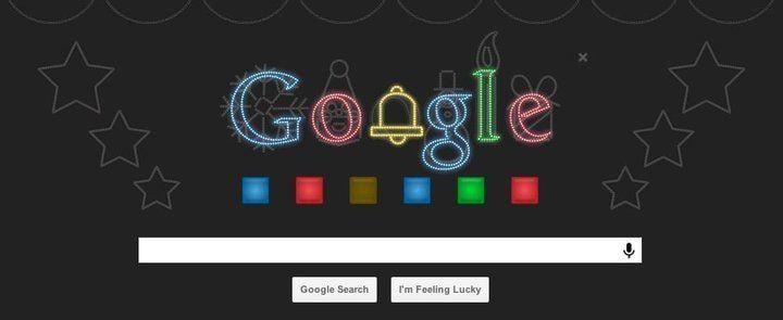 Interactive Google Logo - Happy Holidays Google Logo: Interactive Doodle Plays Music, Dances ...