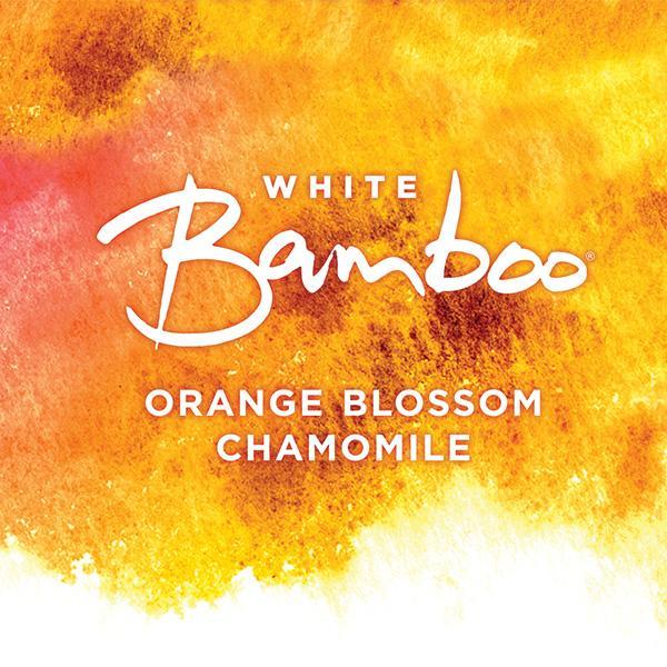 White and Orange Lion Logo - Organic Orange Blossom Chamomile