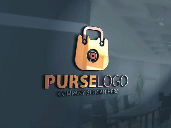 Purse Company Logo - Purse P Letter Logo Logo Templates Creative Market