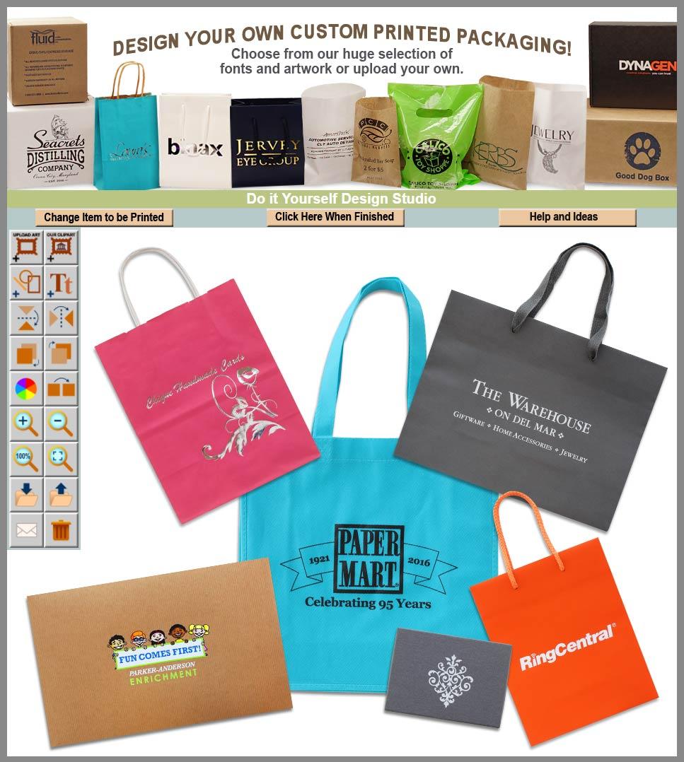 Purse Company Logo - Custom Print Bags | Paper Mart | Personalized Packaging
