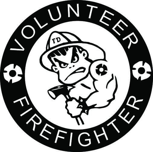 Fireman Logo - Fire Fighter Bad Boy Fireman Logo Decals, Stickers, Car, Tattoos