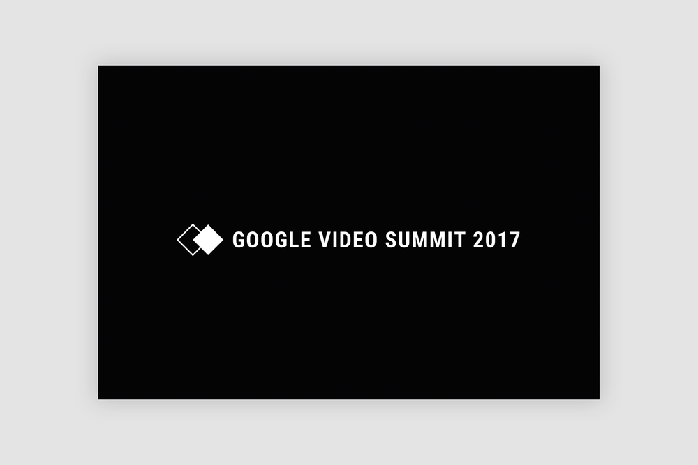 GoogleVideo Logo - 2017 Google Video Summit event materials — Anna Young