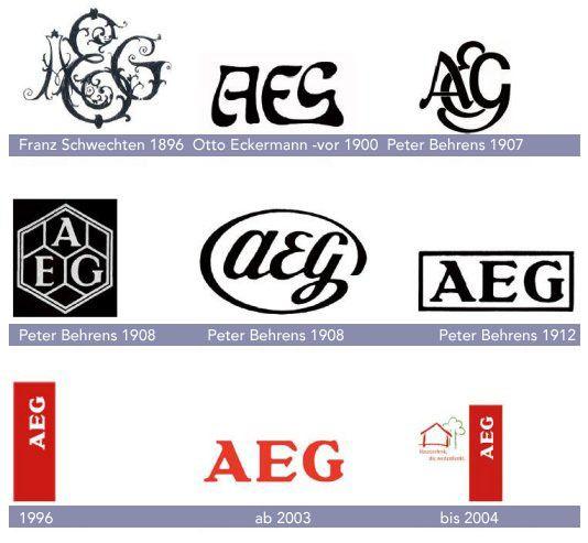 AEG Logo - AEG -die Geschichte des Firmenlogos.