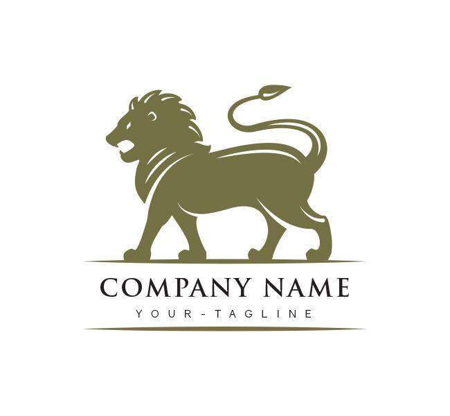 Lion Business Logo - Lion Mascot Logo & Business Card Template Design Love