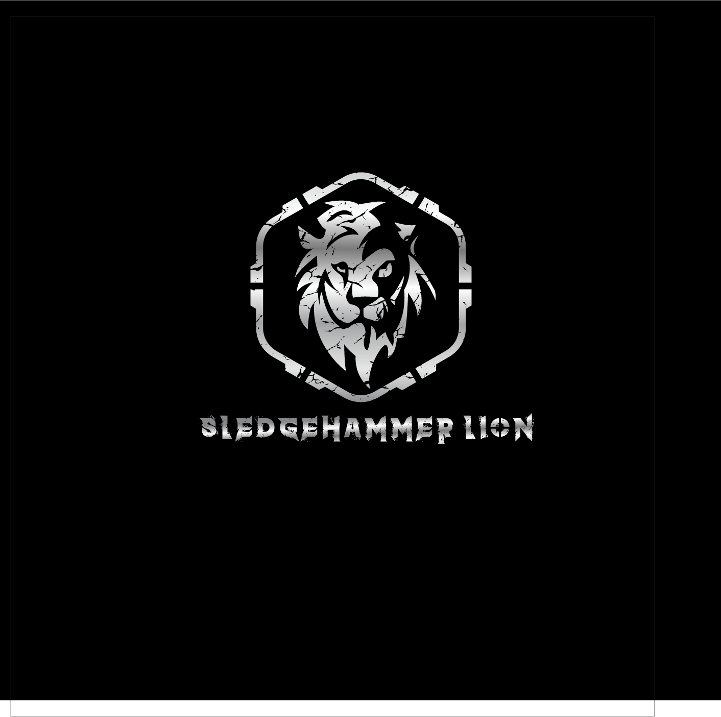 Lion Business Logo - Serious, Masculine, Business Logo Design for Sledgehammer Lion