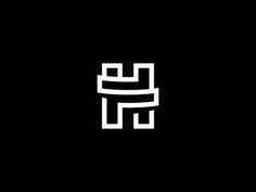 Black H Logo - Best HC image. Corporate design, Identity design, Logo branding