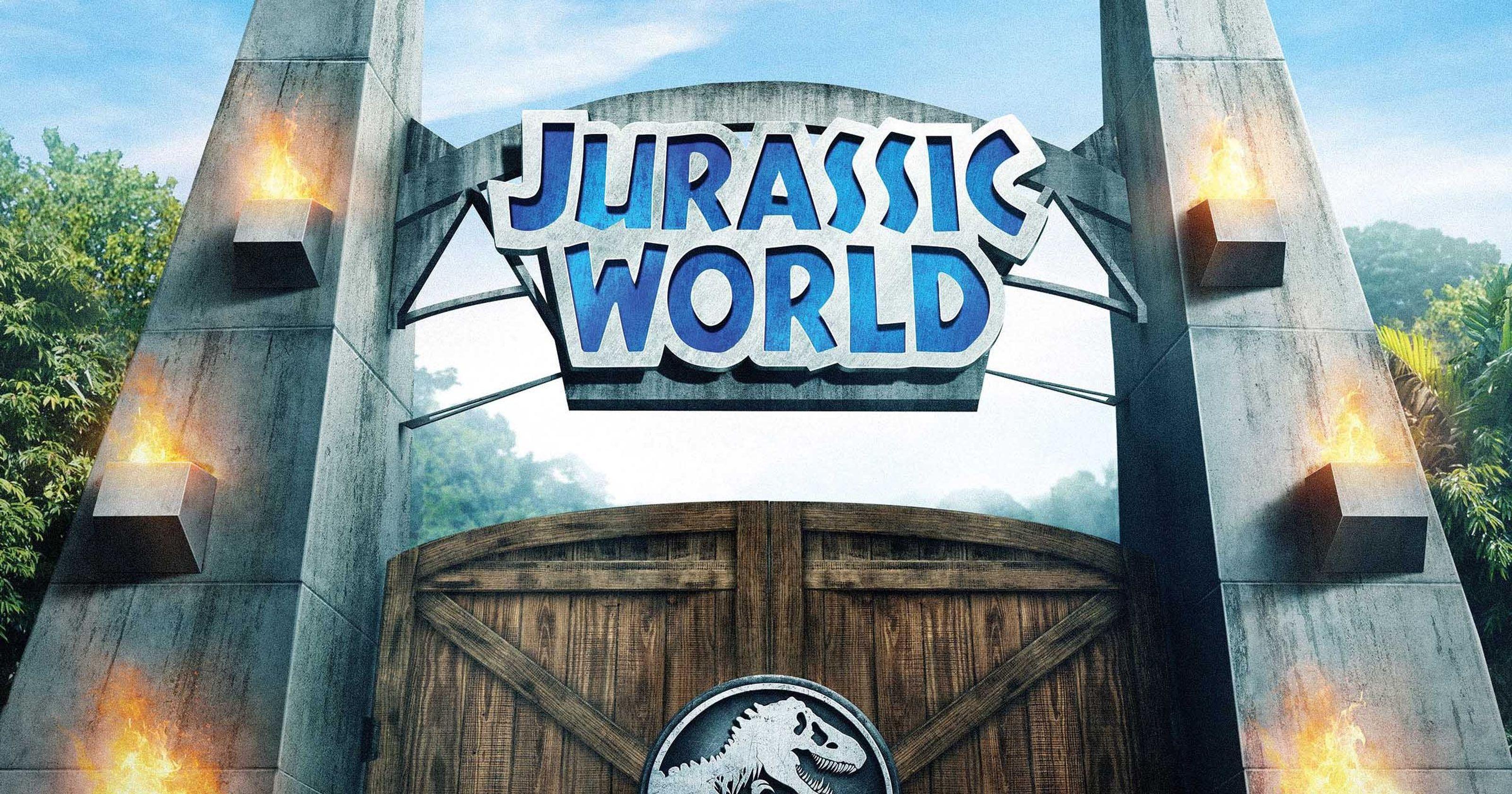 Universal Studios Hollywood Logo - Jurassic World' ride evolves from 'Jurassic Park' at Universal Hollywood