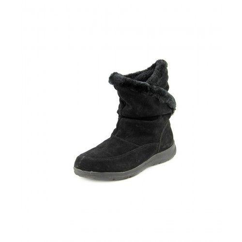 Round Black and White Mountain Logo - White Mountain White Mountain Traffic Women Round Toe Suede Black