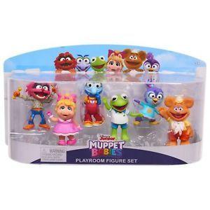 Disney Junior Muppet Babies Logo - Disney Junior MUPPET BABIES PLAYROOM 6 Figure Playset Kermit Animal ...