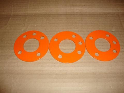 Three Orange Rings Logo - Heavy Duty 1/8