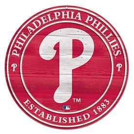 Philadelphia Phillies Logo - Philadelphia Phillies Circle Logo Wood Sign