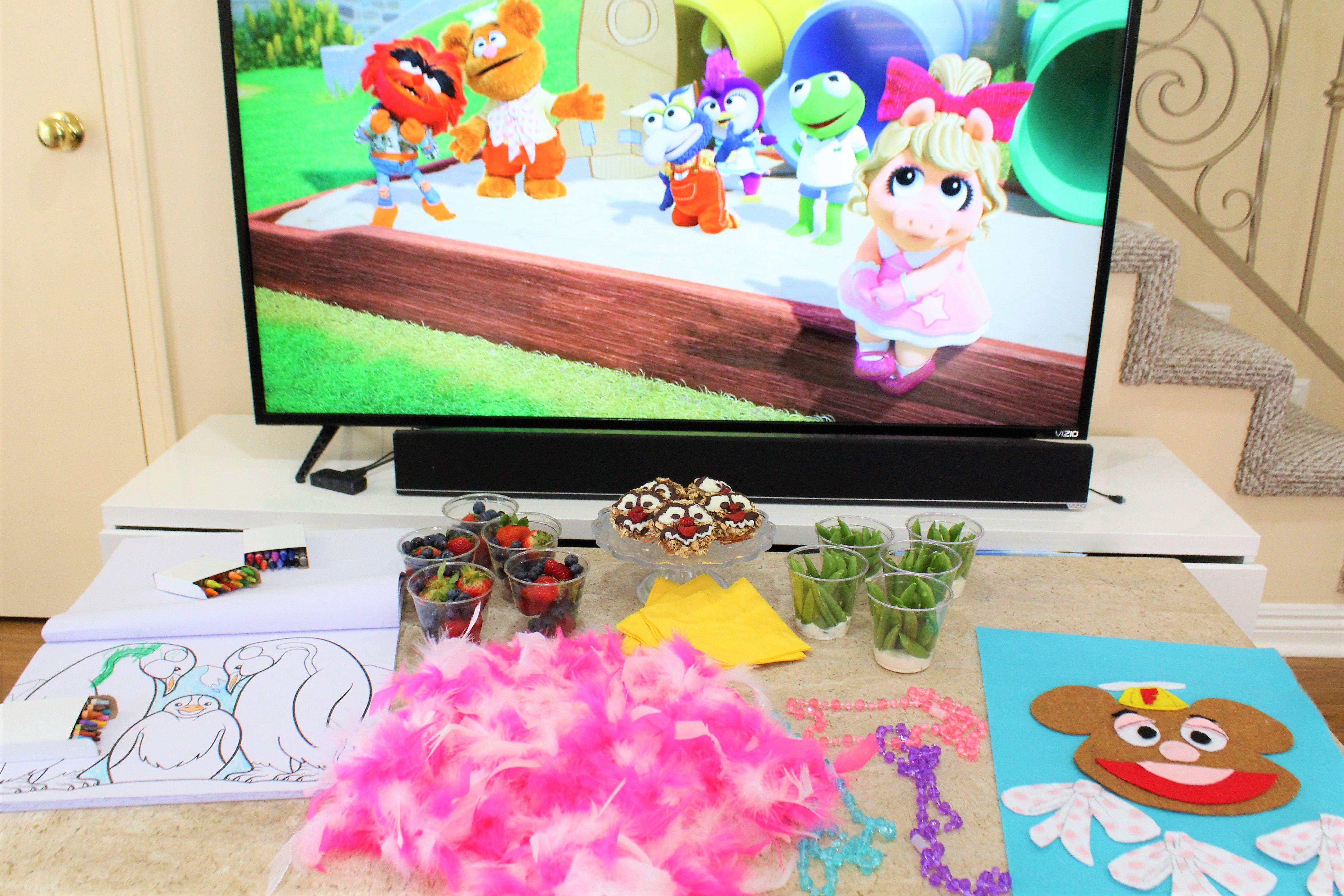 Disney Junior Muppet Babies Logo - Disney Junior Muppet Babies Viewing Party! Yaaaayy! - The Healthy Mouse