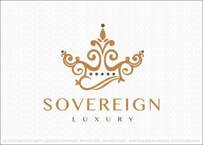 Crown Company Logo - Readymade Logos for Sale Sovereign Luxury Crown | Readymade Logos ...