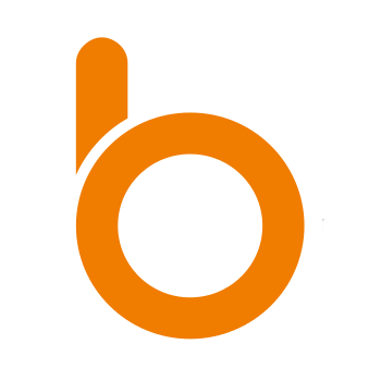Orange B Logo - b-bark b-bark marketing material - b-bark