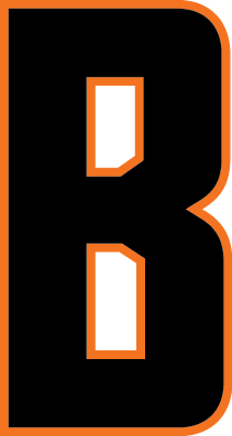 Black and Orange B Logo - BHS-Logos