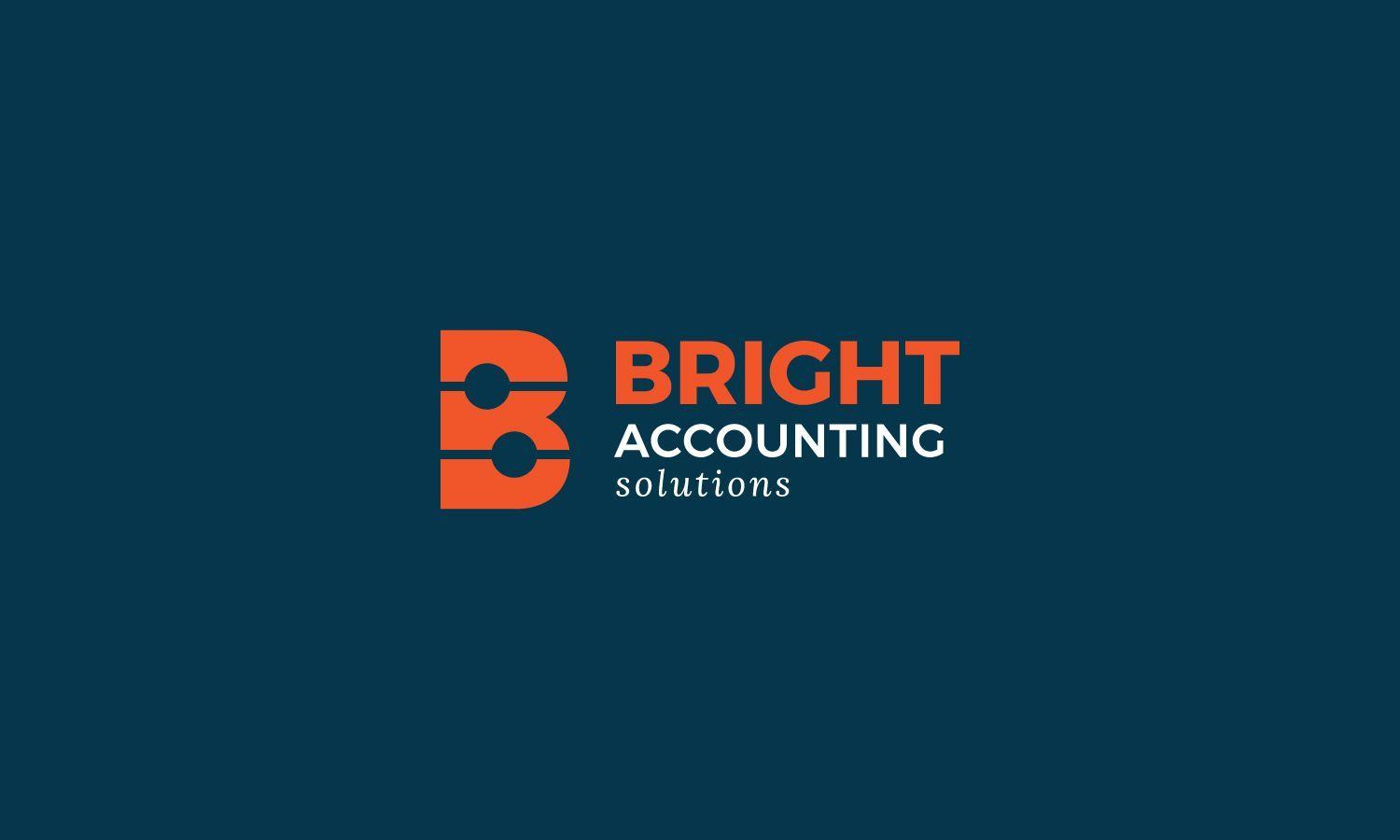 Orange B Logo - Abacus / Letter B - logo design for Bright Accounting Solutions ...