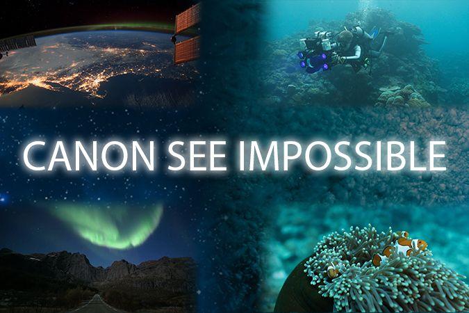 Canon See Impossible Logo - Canon See Impossible Stories