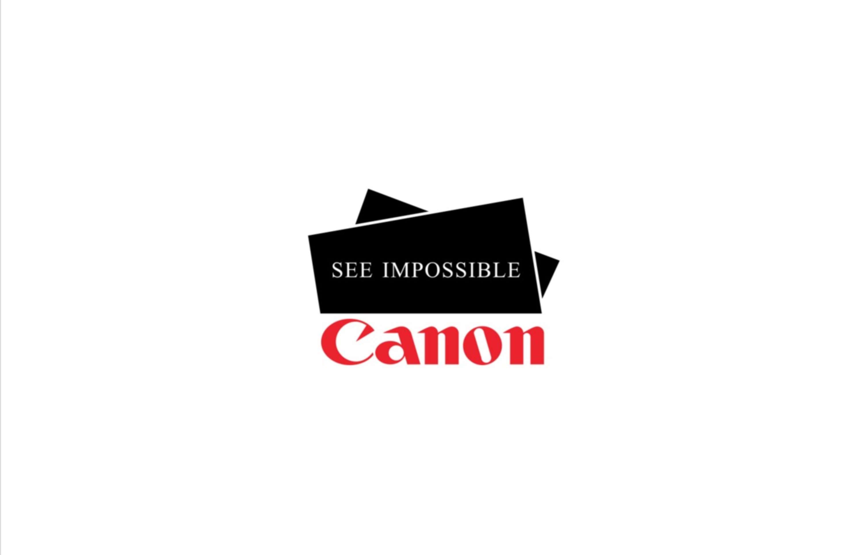 Canon See Impossible Logo - PITCHING : Canon Logo Design | The Dots