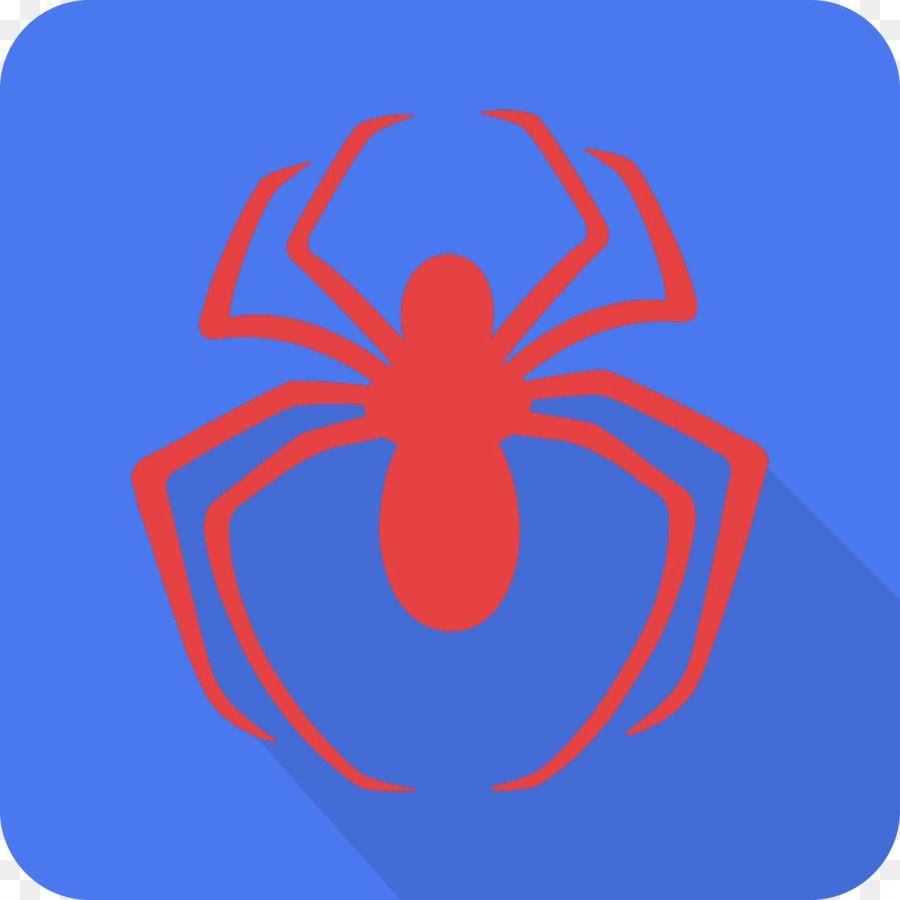 Blue Spider Logo - Spider Man: Blue Venom Logo Art Png Download*2007