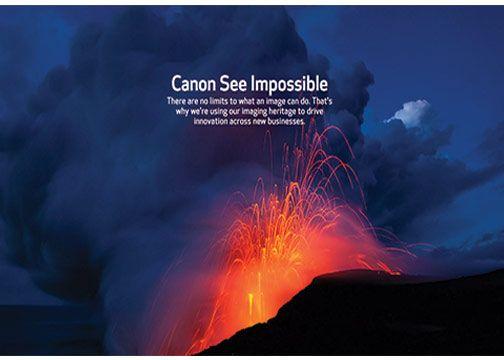 Canon See Impossible Logo - Canon Celebrates 14th Year as in ILC Market Imaging