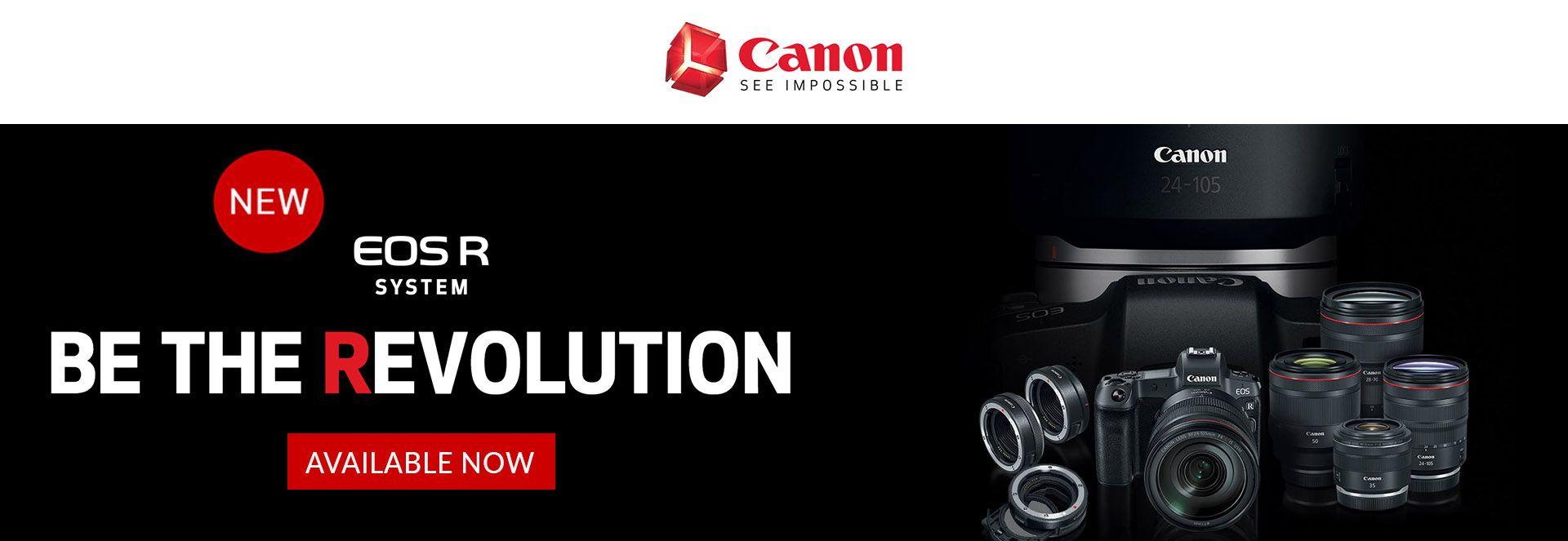 Canon See Impossible Logo - Buy DSLR & Professional Camera Equipment. Camera Shop NY