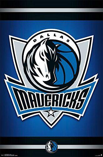 Mavericks Logo - Amazon.com: Trends International Dallas Mavericks Logo Wall Poster ...