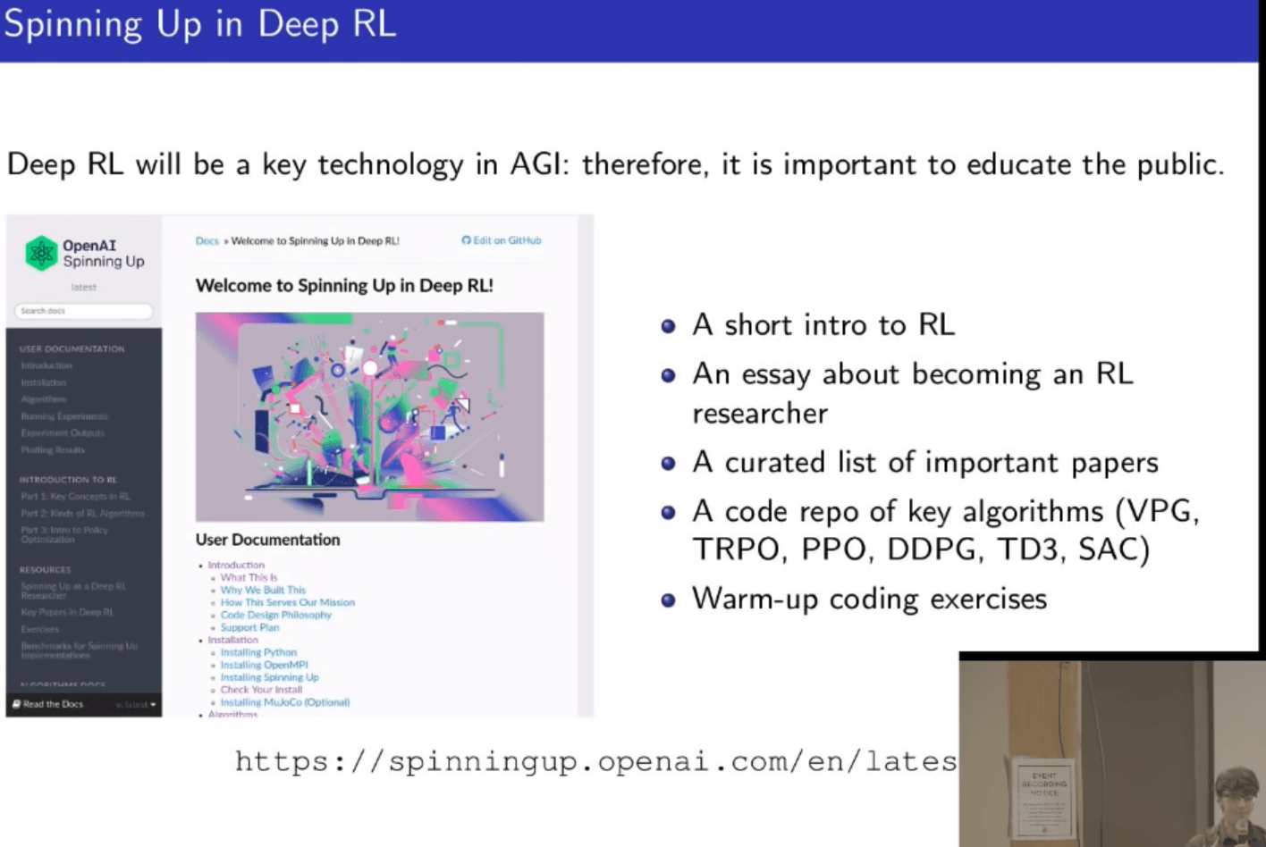 Openai Spinning Up Logo - Data Science, Database, Tools Learning's Video Image Text Data