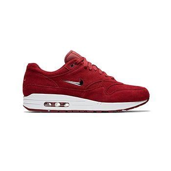 Dark Red Nike Logo - Nike Air Max 1 Premium SC Jewel - DARK RED - AVAILABLE NOW - The ...