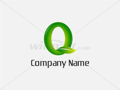Green Letter Logo - green letter Q detailing Logo by SummerBreeze - Ready-made Logo ...