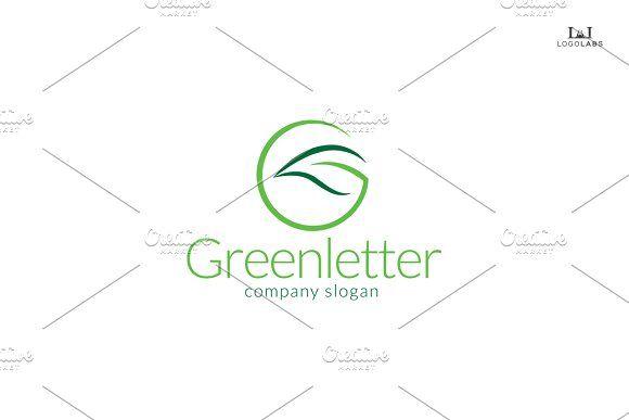 Green Letter Logo - Green Letter Logo ~ Logo Templates ~ Creative Market