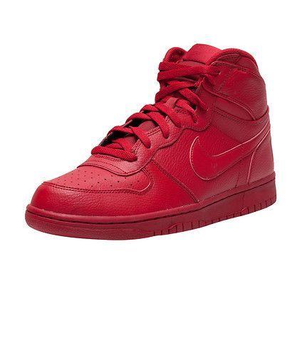 Dark Red Nike Logo - NIKE SPORTSWEAR MENS BIG NIKE HIGH SNEAKER Dark Red. Sneakers