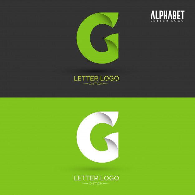 Green Letter Logo - Green origami leaf shaped organic g letter logo Vector | Premium ...