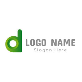 Green Letter Logo - 60+ Free 3D Logo Designs | DesignEvo Logo Maker