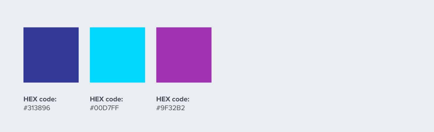 Purple Color Theme Logo - Website Color Schemes For Startups and Consultants