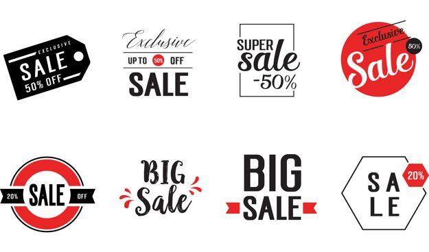 Sale Logo - Sale logo collection Vector