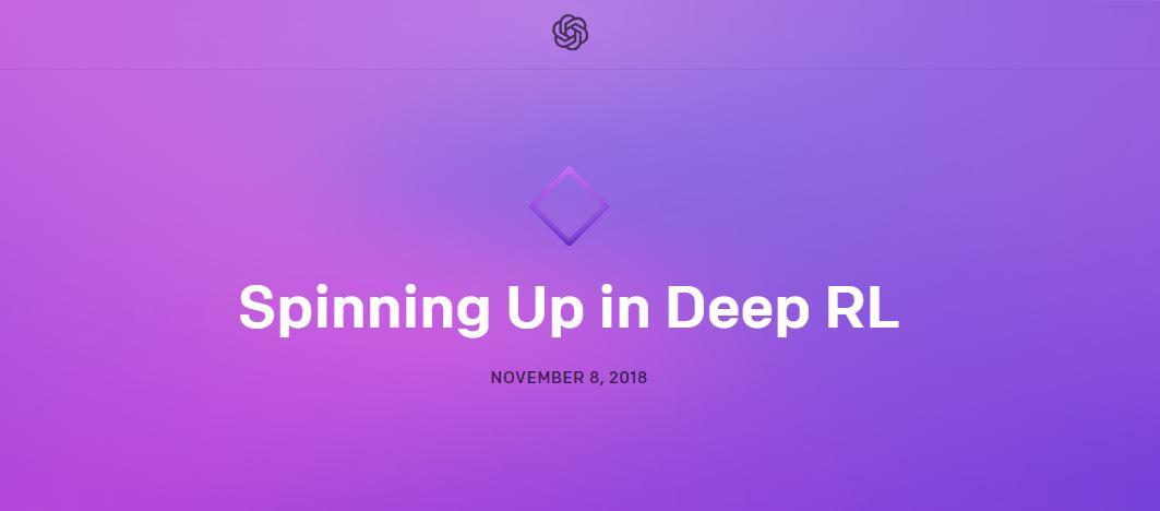 Openai Spinning Up Logo - Deep RLのスピニングアップ | 人工知能ニュースメディア AINOW