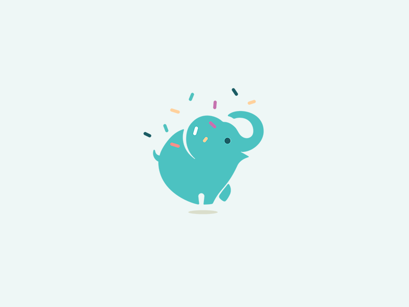 Elephant Brand Logo - Mint Elephant
