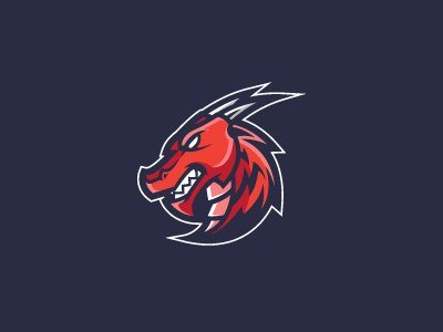 Dragon Sports Logo - Dragons by Harvy Sevillano | Dribbble | Dribbble