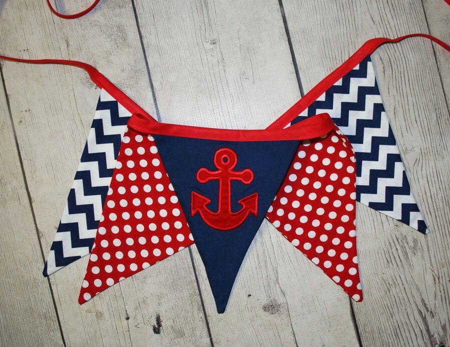 Blue Anchor Red Triangle Logo - Pin by Sarah Evans on Carson's Sailor Birthday | Pinterest ...