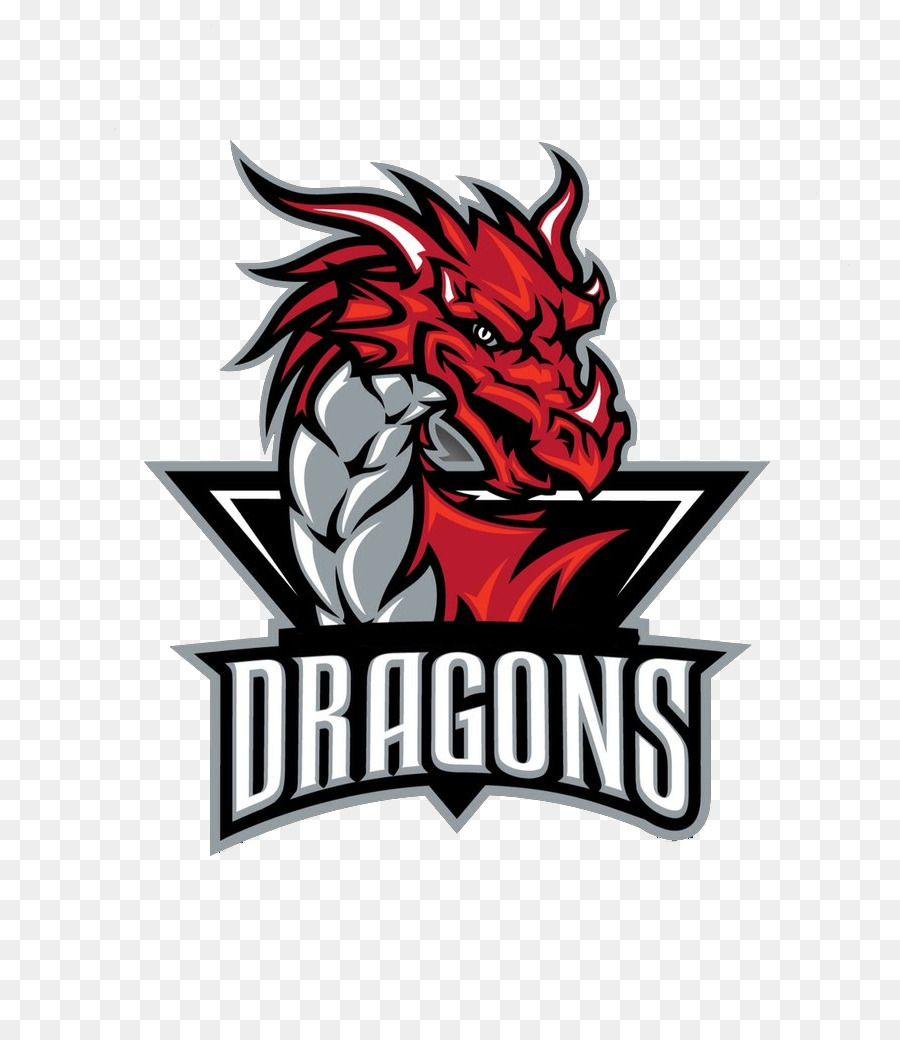 Dragon Sports Logo - Logo Deeside Dragons Bakersfield Vancouver Dragons - cricket players ...