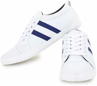 White and Blue Shoe Brand Logo - White Shoes - Buy White Shoes Online For Men At Best Prices in India ...